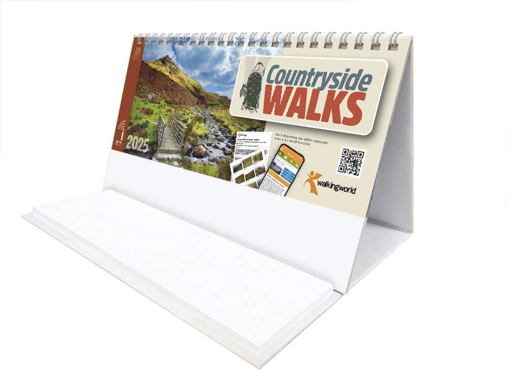 Countryside Walks Task Station Desk Calendar