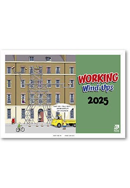 Working Wind-Ups Postage Saver Calendar