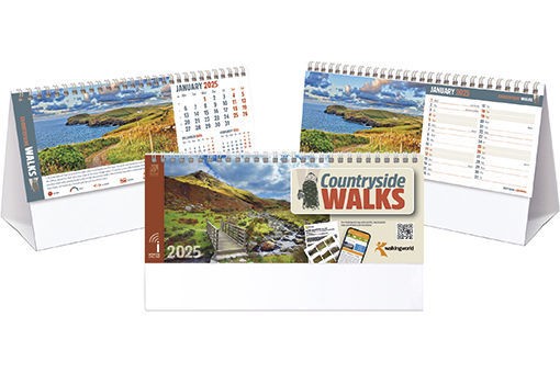 Countryside Walks Desk Calendar