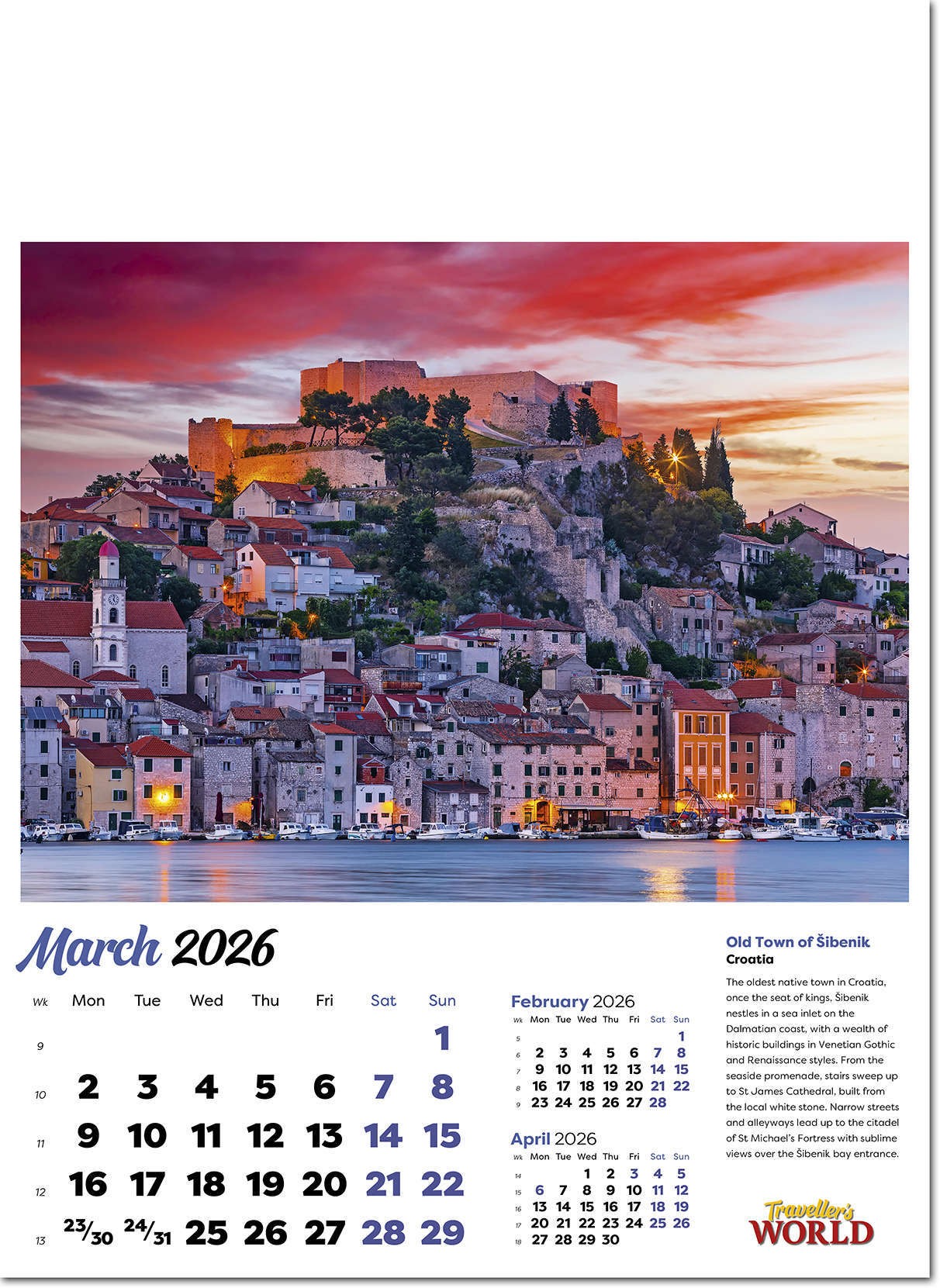 Traveller's World Calendar