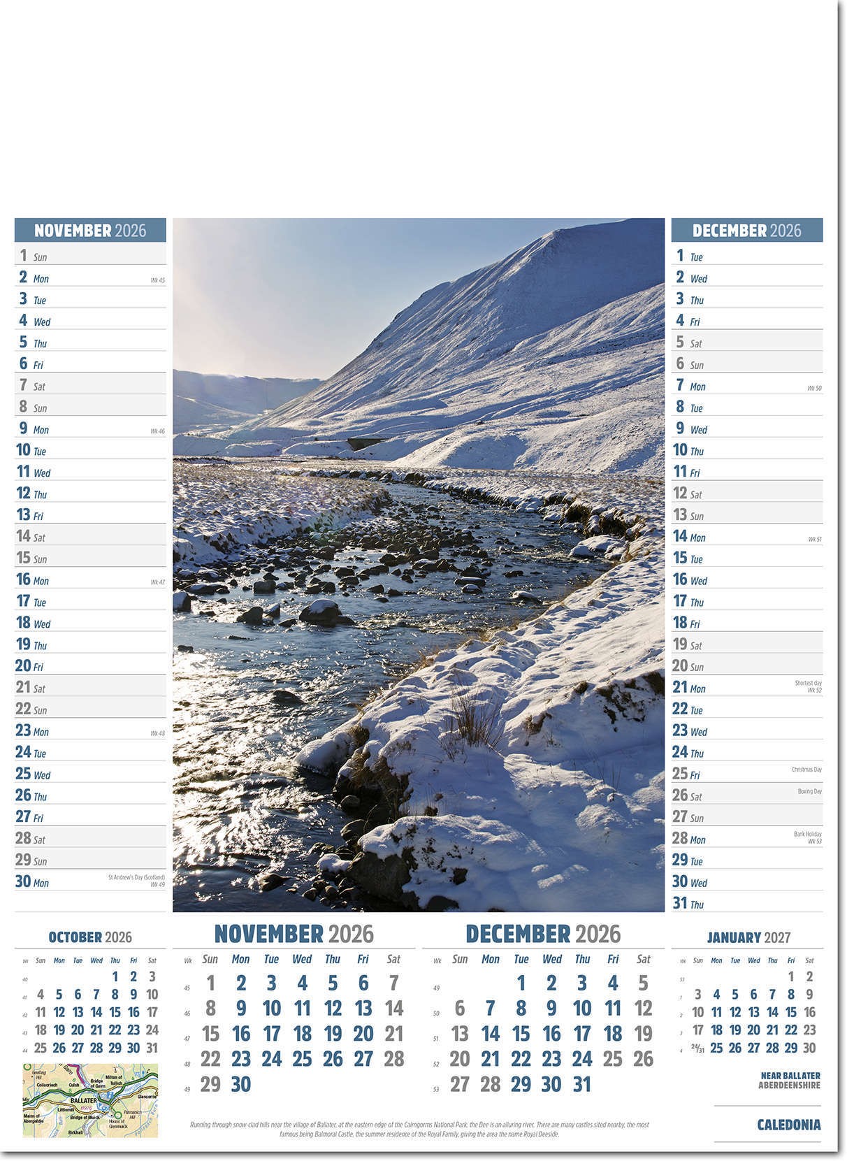 Caledonia Calendar