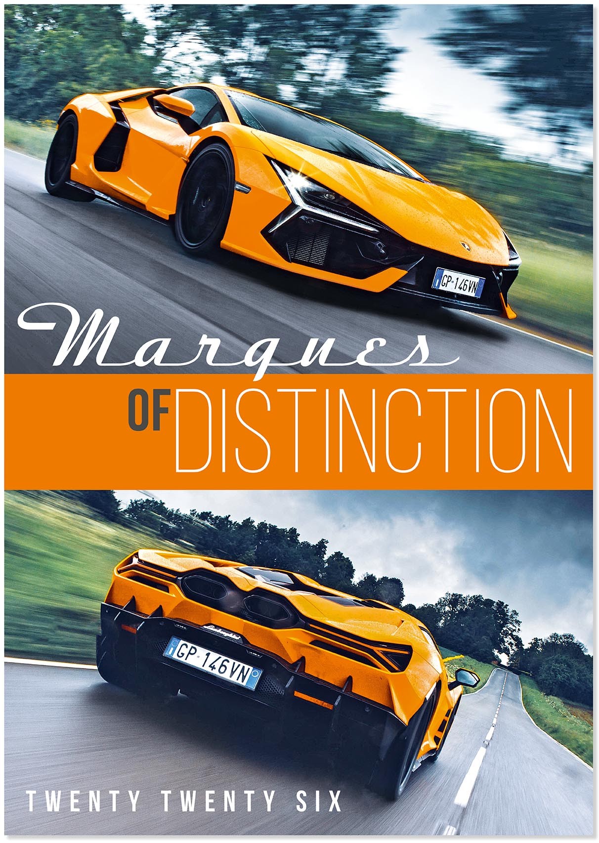 Marques of Distinction Wall Calendar