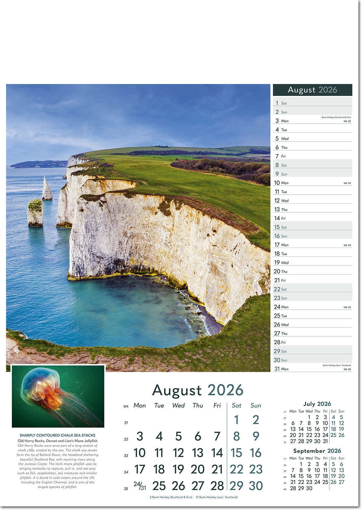 Rural Britain Wall Calendar