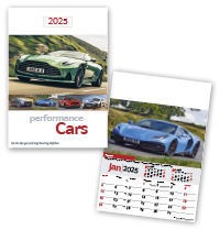 Performance Cars Wall Calendar